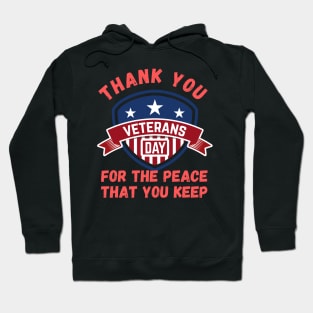 Thanks To All Brave Men And Women Who Serve Hoodie